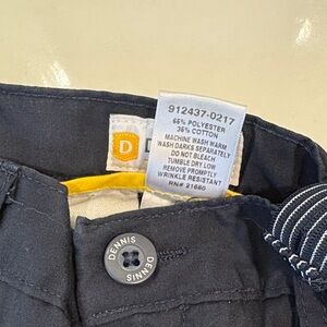 Sz 12 Slim Dennis Navy Pants